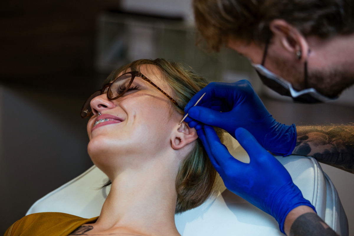 piercing healing process